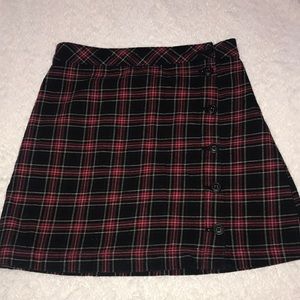 Plaid skirt